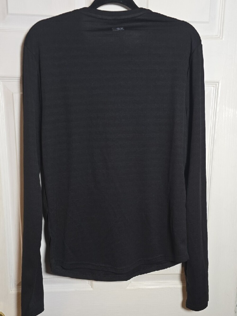 MSX by Michael Strahan S Small Black Long Sleeve Crew Tee - Picture 4 of 5